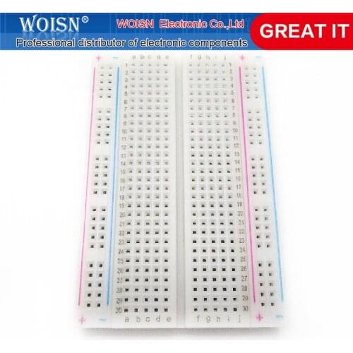 2pcs/lot 400 Points Solderless Bread Board Breadboard PCB Test Board In Stock