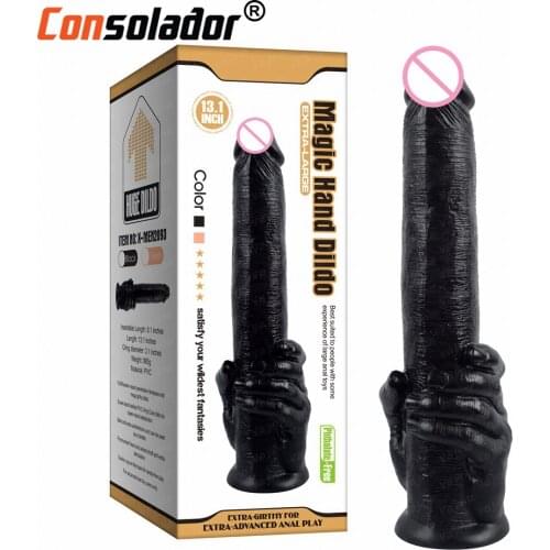 35cm Big Realistic Dildo Phthalate-free Phallus Huge Dildo Suction Cup Long Penis for Man Gay Sex Toys Woman G Spot Stimulate