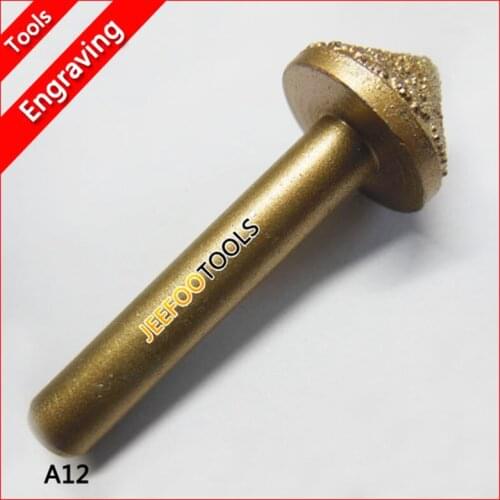 A12-8*22*10mm Stone Carvings Cutters /CNC Engraving Tools/ Diamond Tools/ Stone Cutting Bits