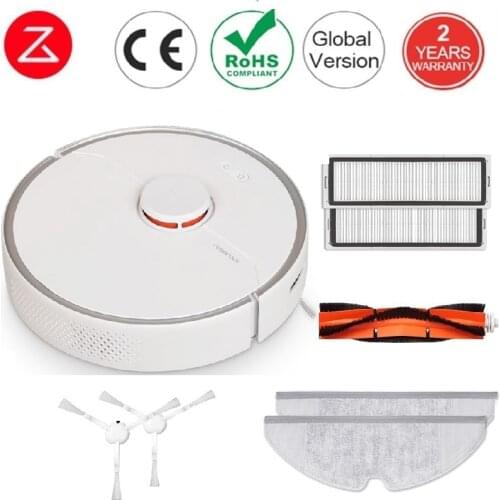 Roborock Vacuum Cleaner Automatic Smart Cleaner Wet Mopping Carpet Dust Sweeping Robot Robotic Wireless APP Control Home S6 Pure