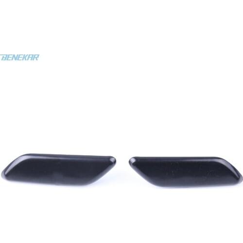 Benekar Front Bumper Headlight Washer Nozzle Cover Case for Toyota Prado 2010-2013