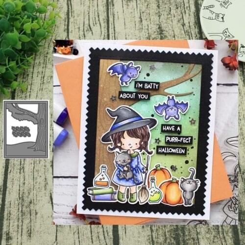 Big tree background Metal Cutting Dies cut die mold decoration Scrapbooking paper craft mould punch stencils