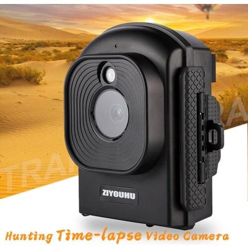 New HD Wild Hunting Time-lapse Video Camera Animal Trail Camcorder Wildlife Forest Dual Camera For Outdoor Observe Hunting