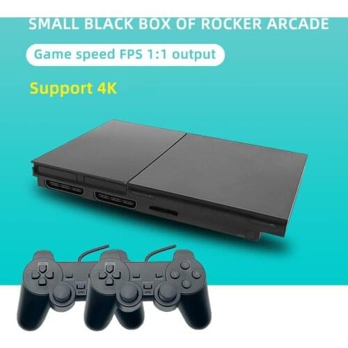 Powkiddy New PAP2 64 Bit Joystick Arcade Game Box Support TF Card Expansion Built in 5200 Retro Video Game Player PS1 Controller