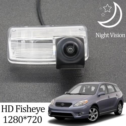 Owtosin HD 1280*720 Fisheye Rear View Camera For Toyota Corolla Matrix 2003-2008 Car Reverse Vehicle Parking Accessories