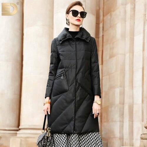 Genuine Leather Jacket Women Sheepskin White Duck Down Coat Female Winter Down Jacket Women Clothes 2020 ED6009-12922 YY1660