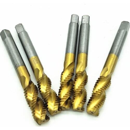 M20 M22 M24 M27 M30 cobalt titanium plating machine taps spiral tap