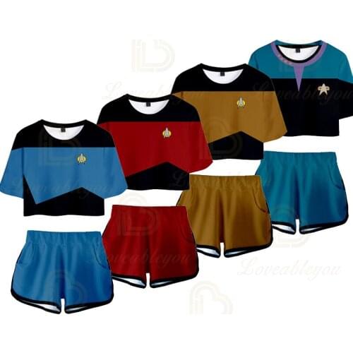 New Star Discovery 3D Printed Children Star Universe T Shirt Fashion Spring Summer Short Sleeve Tshirt Set Streetwear Tops