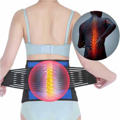 Back Waist Support Belt Waist Support Belt Back Waist Trimmer Belt Gym Train Waist Protector Weight Loss Sports Muscle ComShaper