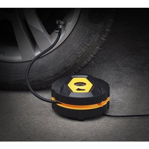 Portable Car Air Compressor 12V Digital Tire Inflator Air Pump Auto Car Air Pump for Car Motorcycle LED Light Digital Tire Pump