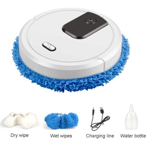 3-in-1 Automatic Sweeping Robot Spray Disinfection UV Lazy Household Charging Cleaning Machine Intelligent Vacuum Cleaner