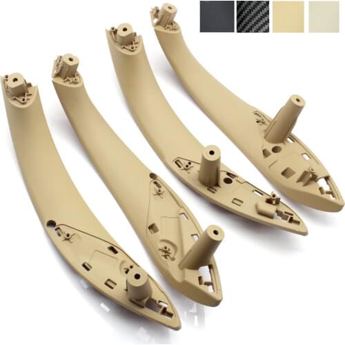 Carbon Fiber Interior Door Handle Inside Cover Trim For BMW 3 4 Series F30 F80 F31 F32 F33 F34 F35 F36 2013-2018