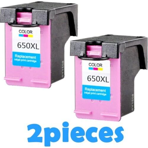 XiongCai Compatible Ink Cartridges for HP 650 XL 650XL Deskjet 1015 1515 2515 2545 2645 3515 4645 Inkjet printers for HP650 XL