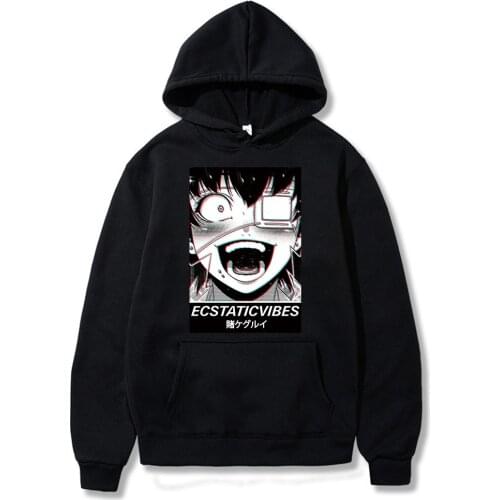 Janpanese Kakegurui Hoodie Men Midari Ikishima Printed Long Sleeved Sweatshirt Hoodie Clothes