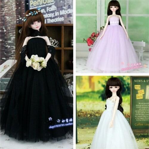 1/4 1/3 BJD clothing Accessories doll Wedding dress for BJD/SD MSD SD16,not include doll, shoes,wig and other E2530