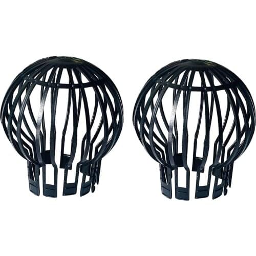 2PCS Plastic Gutter Guard Siphon Downspouts Filter Strainer Preventing Leaf Debris Branches Roof Moss From Clogging the Pipes