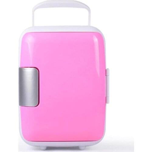 4L Mini Car Fridge Refrigerator Freezer Heater Cooler Warmer Electric Fridge Portable Icebox Travel Refrigerator Home Appliances