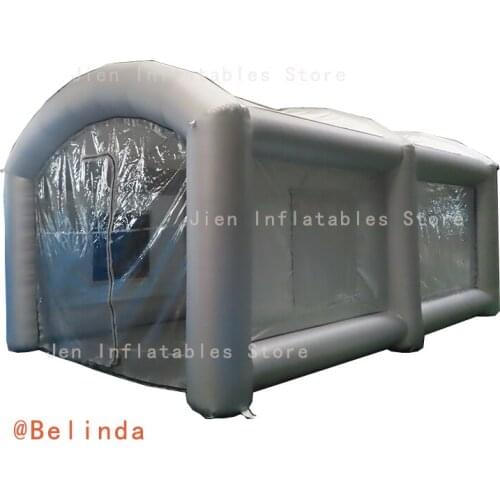 Free Shipping To Door, 6x4x3m Inflatable Car Painting Room Movable Car Painting Workstation Room