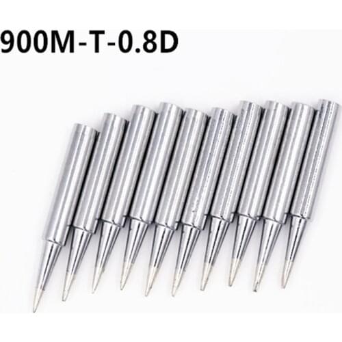 SZBFT Lead-Free Soldering Solder Iron Tips welding tips 900M-T-0.8D for Hakko 936 FreeShipping