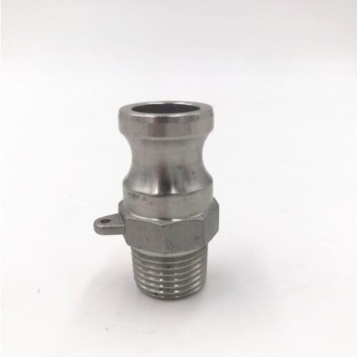Camlock QD - 1/2" Type F, Stainless Steel 316, Homebrew Fitting, 1/2" Female NPT