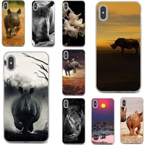 Case Cover For Xiaomi Redmi 2 S2 3 3S 4 4A 5 5A 5 6 6A 7A 9 9T 9C 9A Pro Pocophone F1 Rhinoceros-World-Rhino-Day