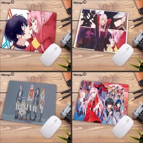 Mairuige Funny Darling in the FranXX Zero DIY Design Pattern Game mousepad Size for CSGO DOTA LOL Gamer Rectangle Mousemats
