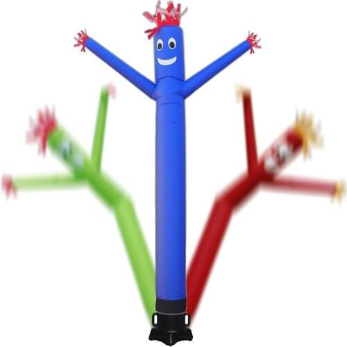 Wind Dancer Tube Man Cartoon Inflatable Dancer Air Puppet Out Door Dancer Sky Dancing Man For Advertising Without Fan Blower
