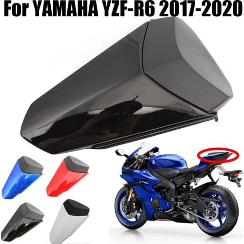 For Yamaha YZF600 YZFR6 YZF-R6 600 2017 2018 2019 2020 Motorcycle Pillion Rear Seat Cover Cowl Solo Seat Cowl Rear Tail Fairing