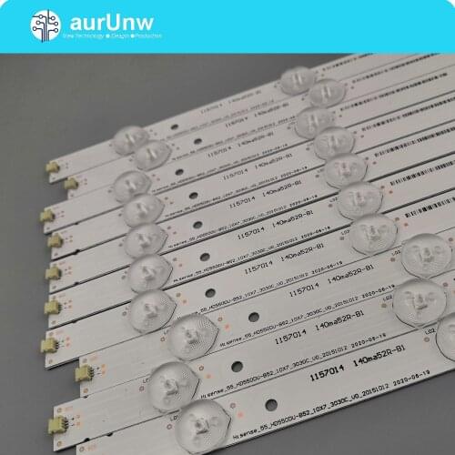 Original LED backlight Array 55 Hisense H55m3300 55H8C HD550DU-B52S1 Hisense 55 HD550DU B52 10X7 3030C V0