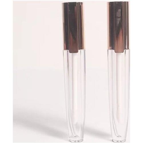 Empty 4.5ml lip gloss tube with rose gold Cap 50pcs