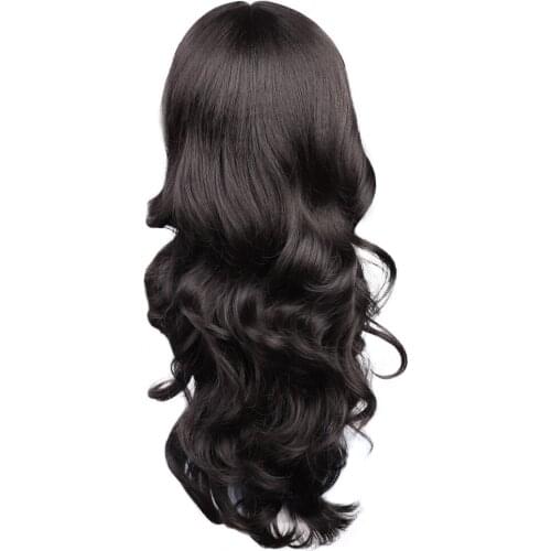 Synthetic Lace Front Wigs Long Wavy Baby Hair Glueless Lace Front Wig With free Part Lace Wigs For Black Women