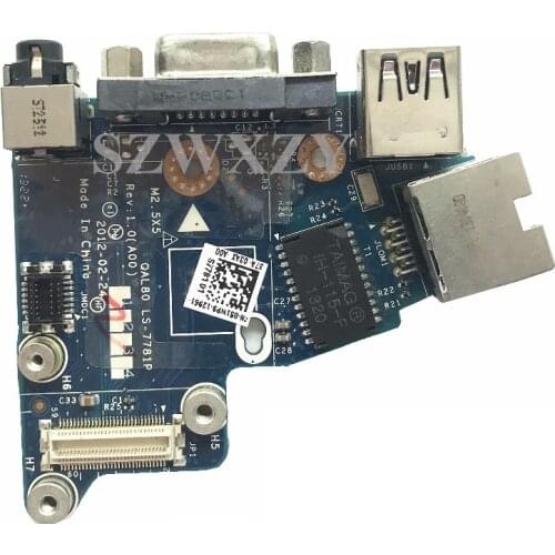 Classy For Dell Latitude E6430 Audio Jack VGA USB Port Ethernet Lan Board LS-7781P 51WP9 051WP9 Full Tested