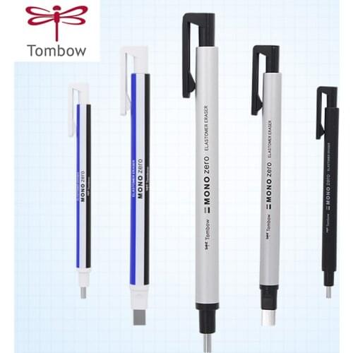 TOMBOW MONO Zero Ultrafine Pencil Rubber Perfect Revise Details/Highlight For Manga Design Round/SquareToe Elastone Eraser