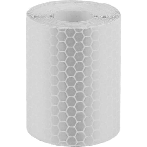 Bicycle Stickers 5cmx3m Reflective Safety Warning Conspicuity Tape Film Sticker Stickers Car Truck Motorcycle Cycling Reflective