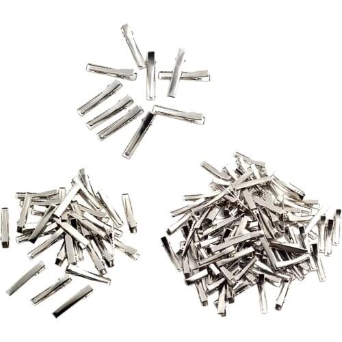Dividing Duck Bill Clips, Clamp Hair Styling Clips Hairpin Metal Hairdressing Sectioning For Salon Styling Tools