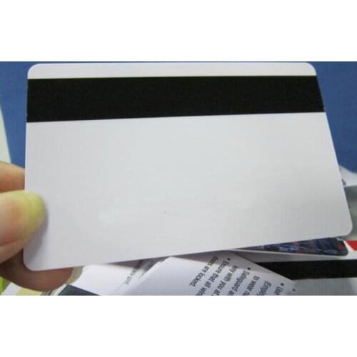 1000pcs Magnetic Stripe PVC Card blank CR80 ID ISO PVC Credit Card