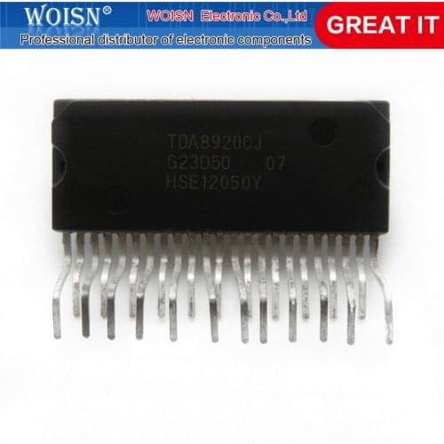 2pcs/lot TDA8920BJ TDA8920CJ TDA8920 ZIP-23 In Stock