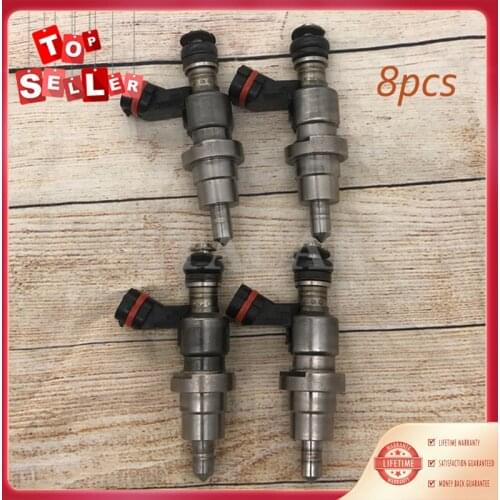 8pcs Injector Fuel Injection 23250-28030 2325028030 Fits For TOYOTA AVENSIS RAV4 ENGINE 1AZ-FSE D4 2.0 LTR 2001 2002 2003-2007