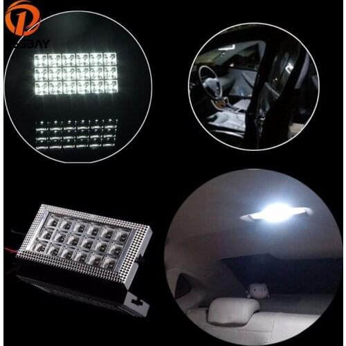 POSSBAY Car Dome Roof Lamp Ceiling Interior 18 LED Light Bulb Universal for Honda Kia Mazda Toyota Interior Lights