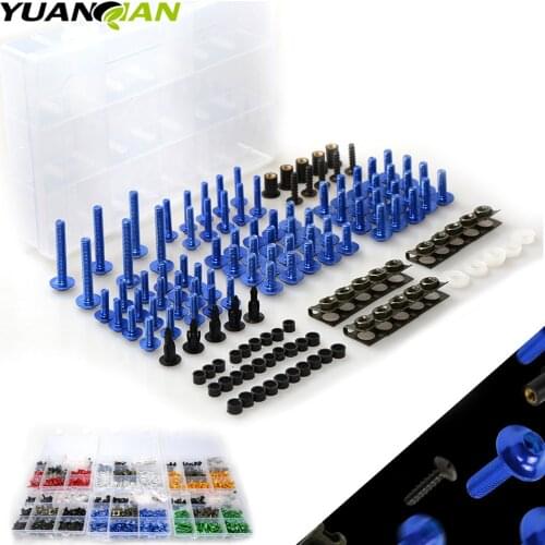 Fairing bolts For HONDA VFR800 VFR 800 800F 2002-2012 Body Fairing Bolt Screw Fastener Fixation Kit for honda CG125 CB190R 599