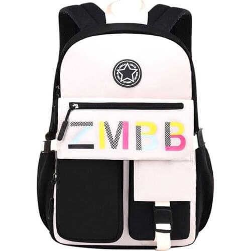 Kids Lightweight Casual Travel School Backpack Children 6-12 Years Old Waterproof Breathable Bookbag For Teenage Girls Backpack