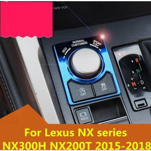For Lexus NX series NX300H NX200T 2015-2018 car styling movement mode Panel frame Modification Interior decoration Accessories