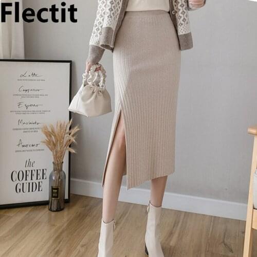 Трикотажные юбки-карандаши Flectit China At AliExpress