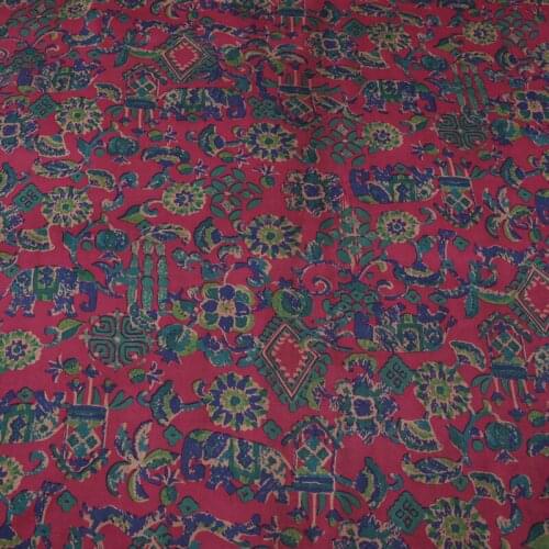 Smooth soft silk fabrics of gambiered Canton gauze crepe satin silk plain gambiered shunde The Chinese dress dress fabric