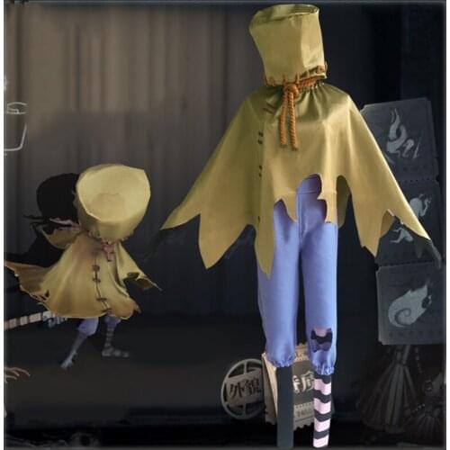 Game Identity V Cosplay Costumes Axe Boy Robbie White Cosplay Costume Original Skin Halloween Party Anime Cosplay Costume