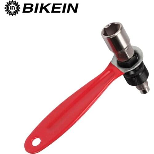 BIKEIN 1 Pc Mini Bike Bicycle Crank Puller Remover Wrench Tool Handle MTB Bike Crankset Demolition Special Tool Crank Remover
