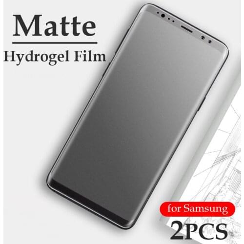 Matte Hydrogel Film for Samsung Galaxy A01 Core A02 A02s A10 A20 A21s A31 A50 A70 and A32 A51 A52 A71 A72 4G 5G Anti Fingerprint