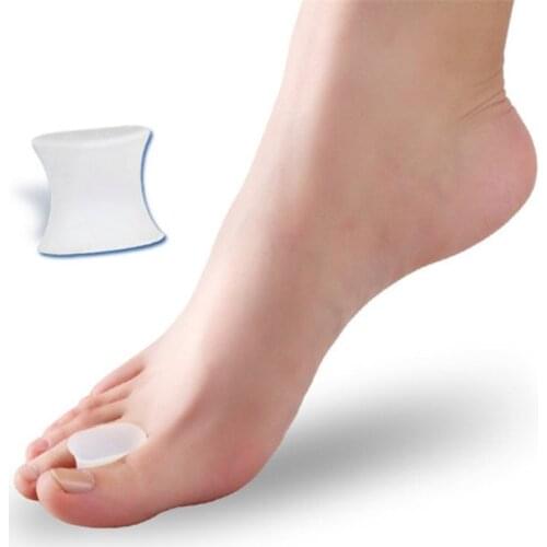 Orthotic Insoles Silicone gel insole Hallux Valgus Toe Separator Medical For Correction Thigh Bone Points Overlapping Separation