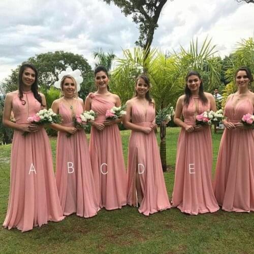 Bridesmaid Wedding Party Guest Dresses 2020 Womans Evening Formal Night Long Dress Gown