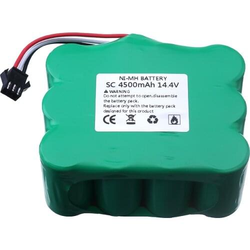 14.4V Ni-MH SC battery pack 3500MAH SM Plug Vacuum Sweeping Cleaner Robot for KV8 XR510 XR210A XR210B XR510A XR510B XR510C 510D